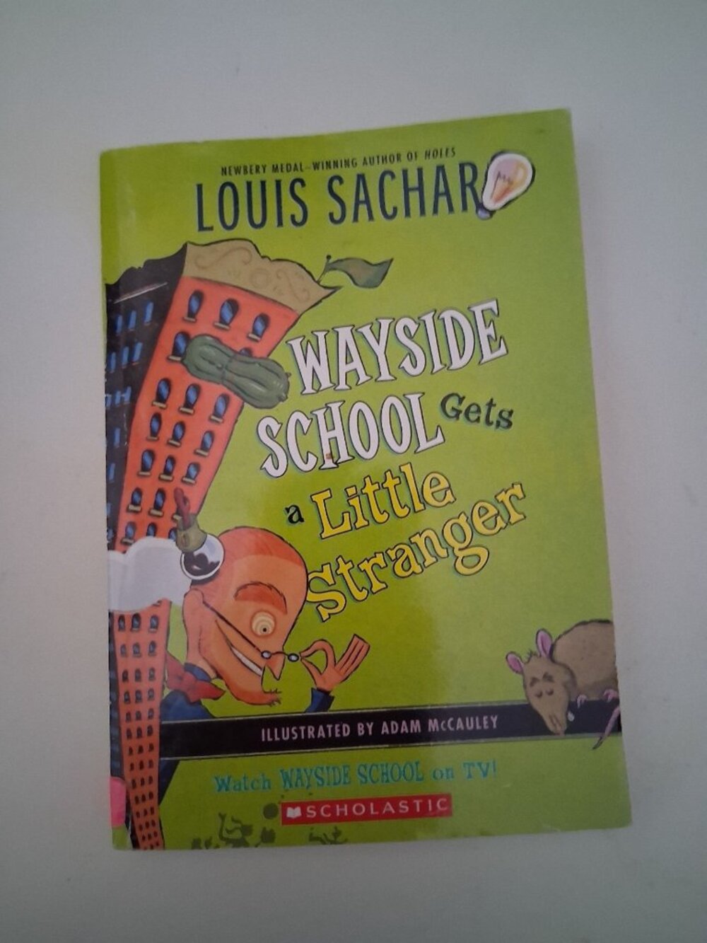 Wayside School Gets a Little Stranger by Louis Sachar Paperback Chapter Book